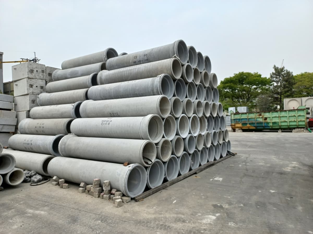 흄관-VR관 제품사진 시공사례 - 인천 대성종합유통