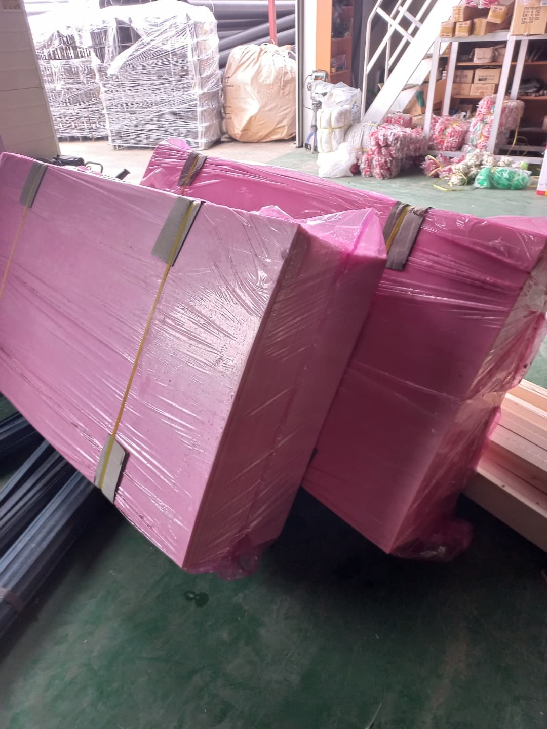 압출법단열재-아이소핑크 제품사진 시공사례 - 인천 대성종합유통